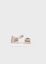 MAYORAL Sandále s mašličkou zlatoružové Sandals with bow gold pink 41452 | Welcomebaby.sk
