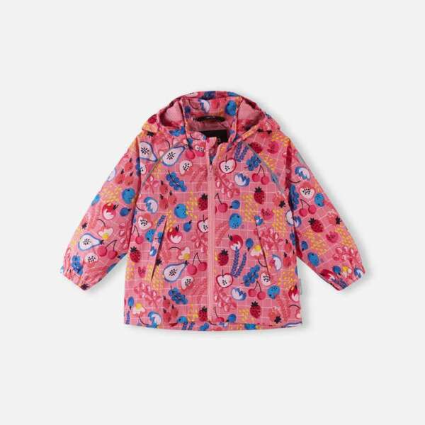 REIMA Bunda Hete vzorovaná ružová Jacket patterned sunset pink 5100168B | Welcomebaby.sk
