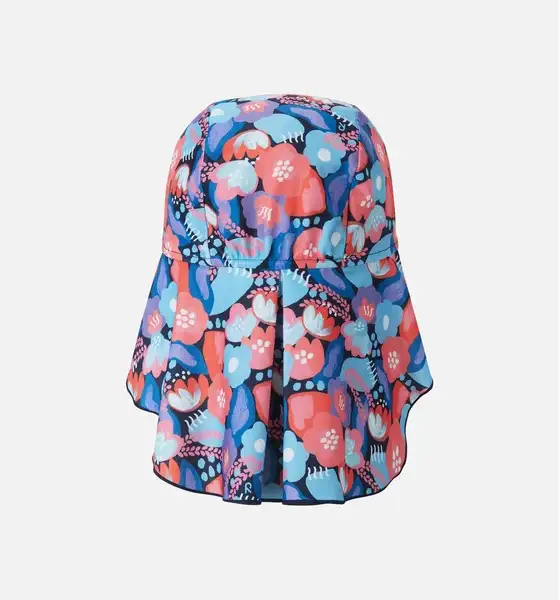 REIMA Klobúčik Mustekala kvetovaný modrý Hat flowers blue 5300155A | Welcomebaby.sk