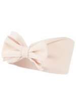 JAMIKS Látková čelenka s mašľou špinavá ružová Peri Headband with bow dirty pink JWF019 | Welcomebaby.sk