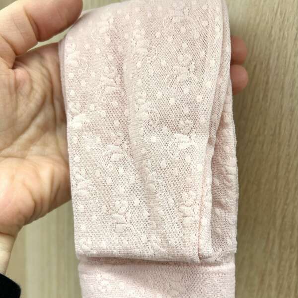 CÓNDOR Vzorované ceremonia silonky s kvetmi a bodkami telové Ceremony silk pantyhose nude 4502 | Welcomebaby.sk