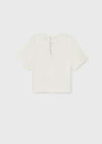 MAYORAL Dievčenské tričko s krátkym rukávom biele s postavičkami Tshirt short sleeves 6022 | Welcomebaby.sk