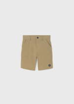 MAYORAL Kraťasy elegantné béžové chlapčenské Shorts beige 6208 | Welcomebaby.sk