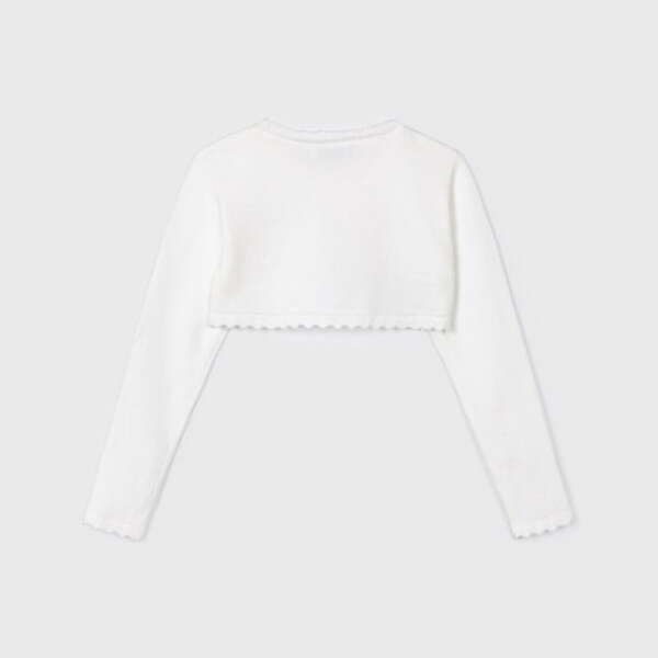 MAYORAL Bolerko s jemným vzorom crudo Cardigan with a delicate pattern 320 | Welcomebaby.sk