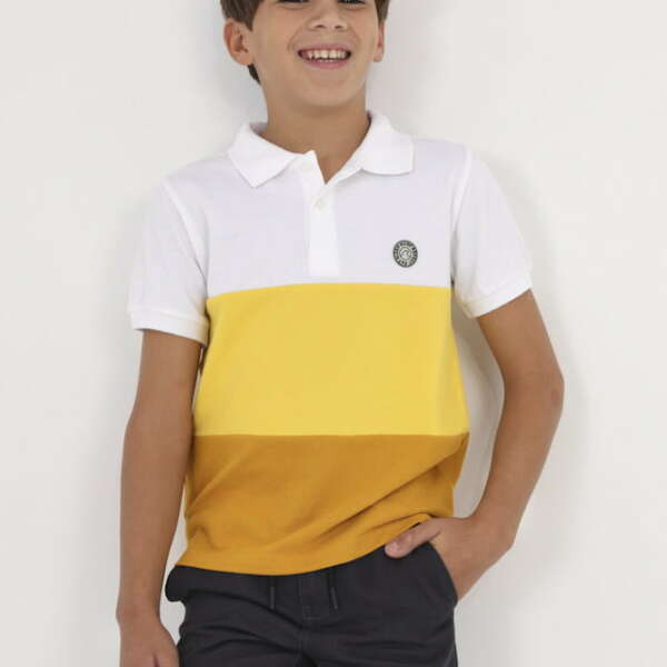MAYORAL Chlapčenské polo tričko žlté Boy polo t-shirt yellow 6105 | Welcomebaby.sk