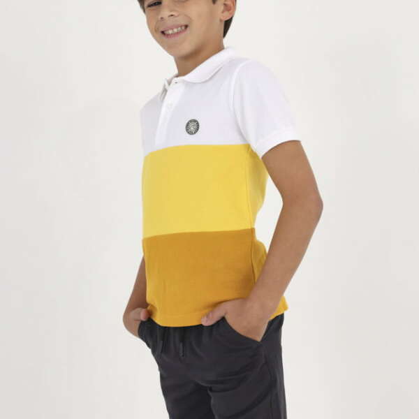 MAYORAL Chlapčenské polo tričko žlté Boy polo t-shirt yellow 6105 | Welcomebaby.sk