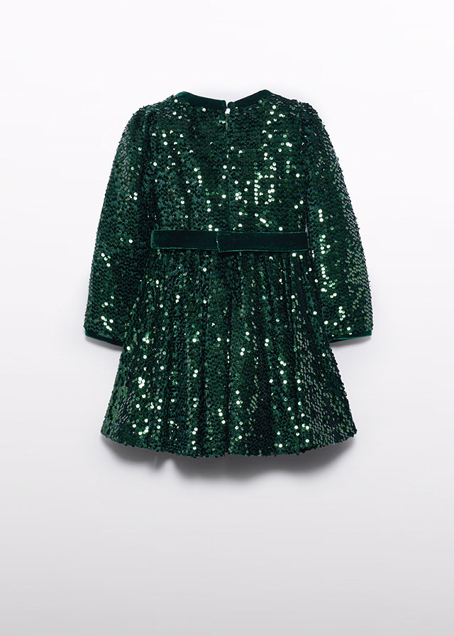 ABEL LULA Trblietavé šaty zelené Glitter dress green 5528 | Welcomebaby.sk ABEL LULA Trblietavé šaty zelené Glitter dress green 5528 | Welcomebaby.sk