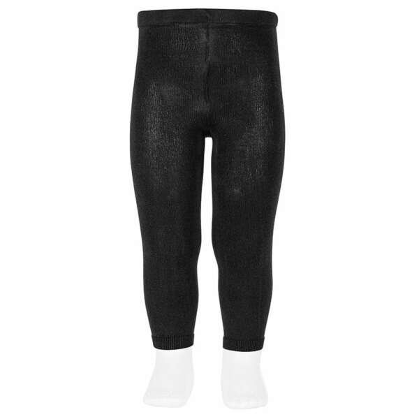 CÓNDOR Hladké pančuchové legíny čierne Plain stitch leggings black 2019 | Welcomebaby.sk