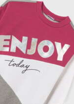 MAYORAL Dievčenské teplákové šaty s dlhým rukávom Girl multicolour dress 7965 | Welcomebaby.sk