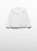 ABEL & LULA Blúzka s volánom biela Viella Blouse white 5678 – Obrázok 2