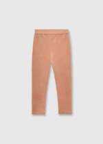MAYORAL Velvet legíny ružové Velvet leggings girl nude 712 | Welcomebaby.sk