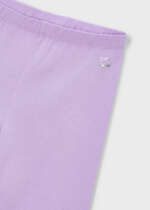 MAYORAL Krátke legíny 723 Basic short leggings lilac | Welcomebaby.sk