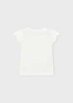 MAYORAL Tričko s krátkym rukávom 3002 Print tshirt natur lake | Welcomebaby.sk