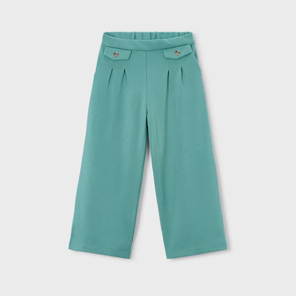 MAYORAL Dlhé nohavice 3584 Long knit pants mint | Welcomebaby.sk