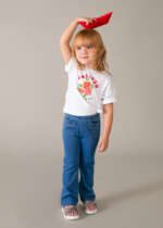 MAYORAL Legíny s vreckami 3721 Flare leggings with pockets denim | Welcomebaby.sk