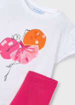 MAYORAL Legínový set s tričkom 3726 Leggings and tshirt set clover | Welcomebaby.sk