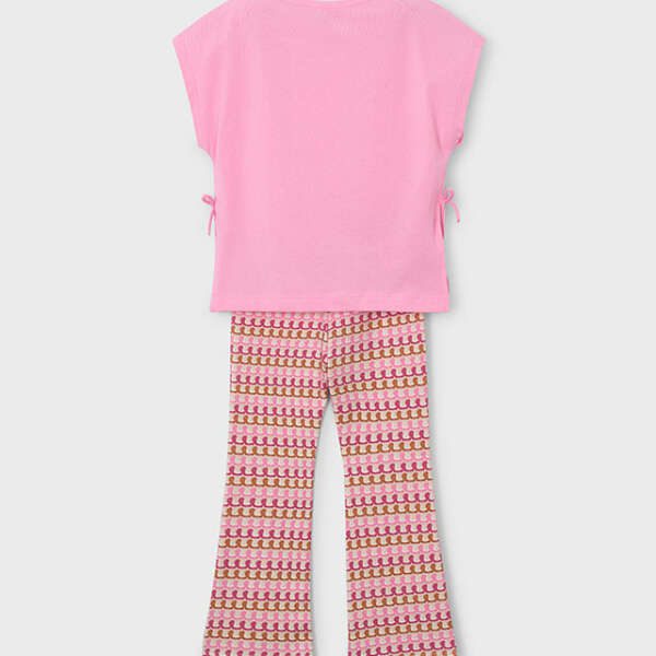 MAYORAL Legínový set s tričkom 3728 Flared leggings set candy | Welcomebaby.sk