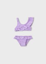 MAYORAL Plavky s volánmi 3733 Girls ruffled bikini lila | Welcomebaby.sk