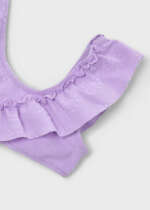 MAYORAL Plavky s volánmi 3733 Girls ruffled bikini lila | Welcomebaby.sk