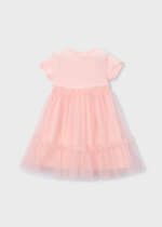 MAYORAL Tylové šaty 3915 Combination dress blossom | Welcomebaby.sk
