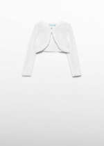 ABEL & LULA Bolerko cream Knit bolero 5304 | Welcomebaby.sk