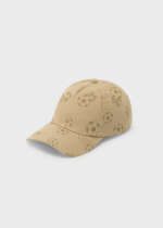 MAYORAL Šiltovka s potlačou 10194 Printed cap walnut | Welcomebaby.sk