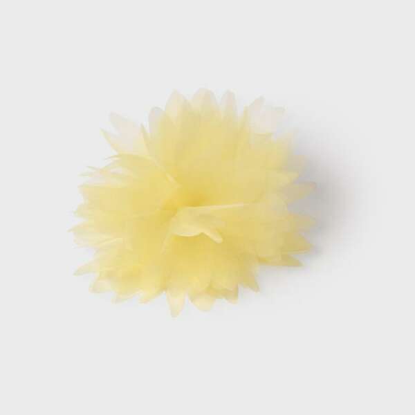 ABEL & LULA Dievčenská sponka s veľkým kvetom žltá Flower hair clip yellow 5405 | Welcomebaby.sk