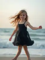 DOLLY Petti dress black Šaty s tutu sukňou čierne | Welcomebaby.sk