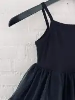 DOLLY Petti dress black Šaty s tutu sukňou čierne – Obrázok 6