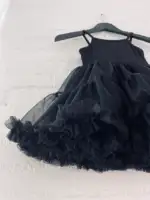 DOLLY Petti dress black Šaty s tutu sukňou čierne – Obrázok 7