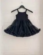 DOLLY Petti dress black Šaty s tutu sukňou čierne – Obrázok 4