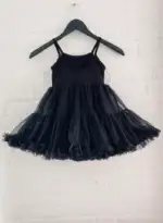 DOLLY Petti dress black Šaty s tutu sukňou čierne – Obrázok 5