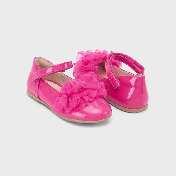 Balerínky s tylom 45617 fuchsia Ballet flats | Welcomebaby.sk