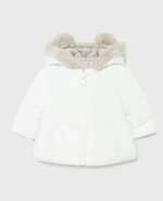 MAYORAL Dievčenská bunda 2496 Jacket baby girl crudo | Welcomebaby.sk