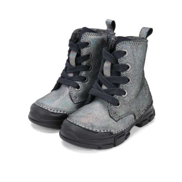 DD STEP Dievčenské zimné topánky strieborné W056 Winter boots silver | Welcomebaby.sk