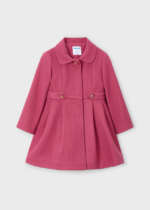 MAYORAL Kabát 4440 Coat cherry | Welcomebaby.sk