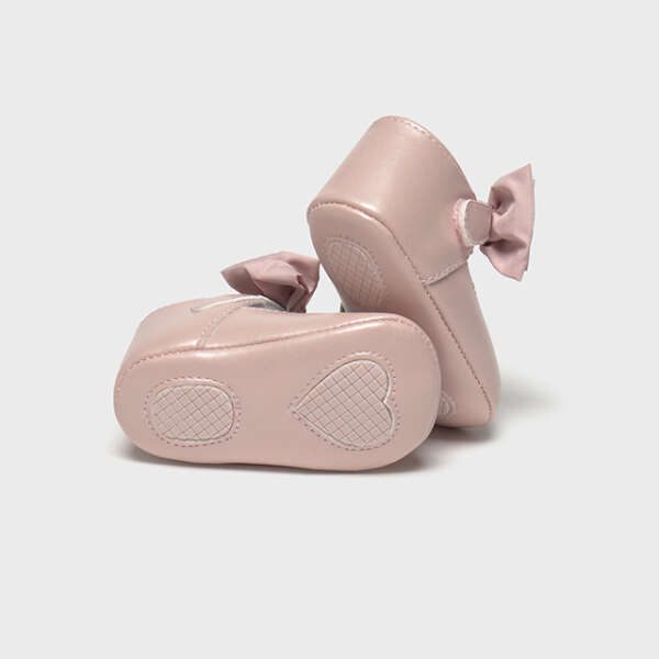 MAYORAL Balerínky s mašľou ružové 9961 Mary jane petal | Welcomebaby.sk