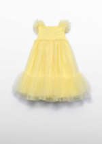 ABEL & LULA Tylové šaty 5039 Tulle dress yellow | Welcomebaby.sk
