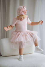 JAMIKS Rebrovaná čiapka s kvetmi NINA ružová JWI108 | Welcomebaby.sk