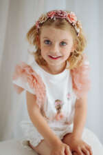 JAMIKS Čelenka s kvetmi REBECCA JLI001 | Welcomebaby.sk