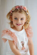 JAMIKS Čelenka s kvetmi REBECCA JLI001 | Welcomebaby.sk