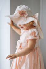 JAMIKS Letný klobúčik SANDRA ružový JLI068 | Welcomebaby.sk