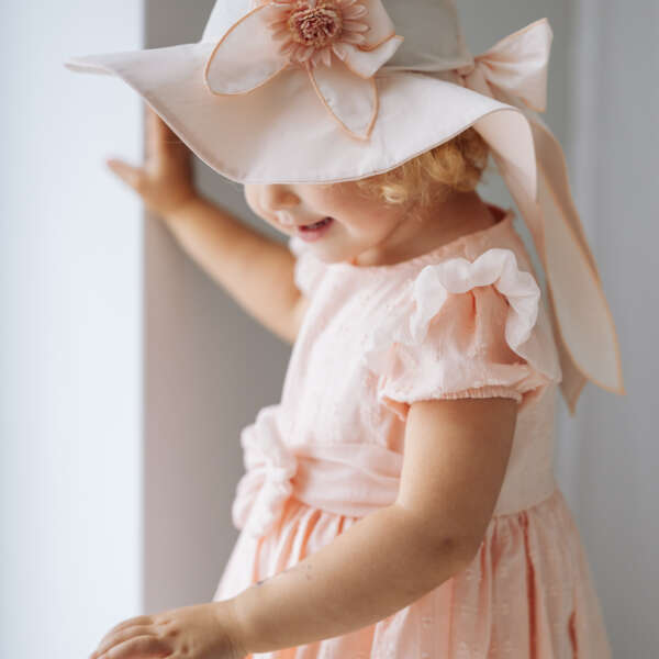 JAMIKS Letný klobúčik SANDRA ružový JLI068 | Welcomebaby.sk