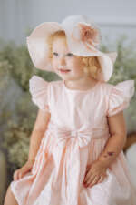 JAMIKS Letný klobúčik SANDRA ružový JLI068 | Welcomebaby.sk