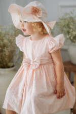 JAMIKS Letný klobúčik SANDRA ružový JLI068 | Welcomebaby.sk